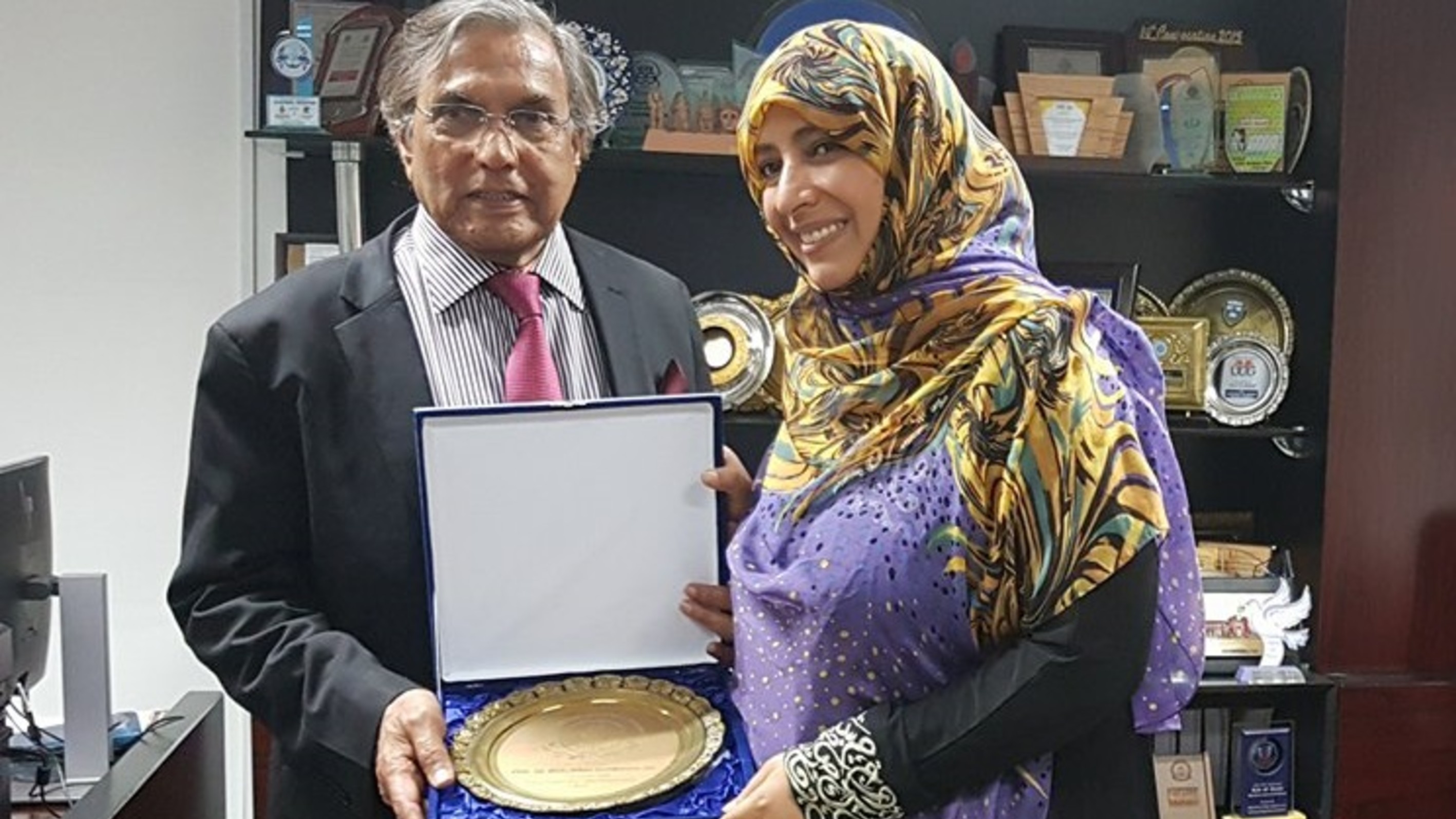 Tawakkol Karman arrives in Pakistan to participate in international event on radicalization in Pakistan